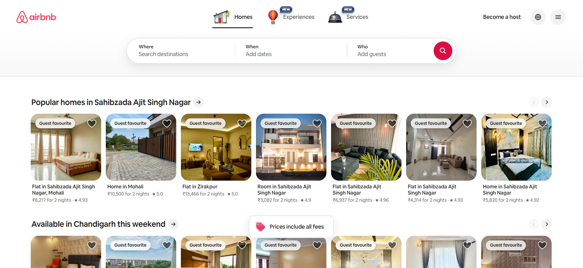 Airbnb Clone Screenshot