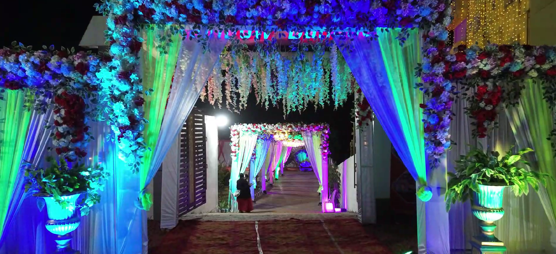 Banquet Hall Website Screenshot